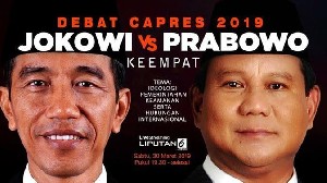 Debat Capres Putaran IV, Siapa Yang Menguasai? Berikut Hasil Pollingnya.